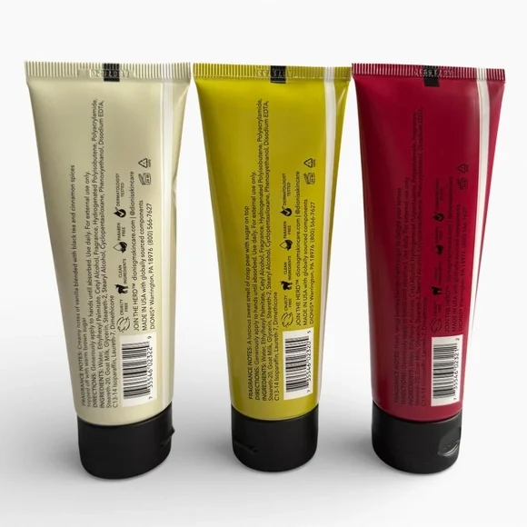 DIONIS Goat milk hand cream gift set assorted scents 3 x 2.5 oz - Picture 4 of 11